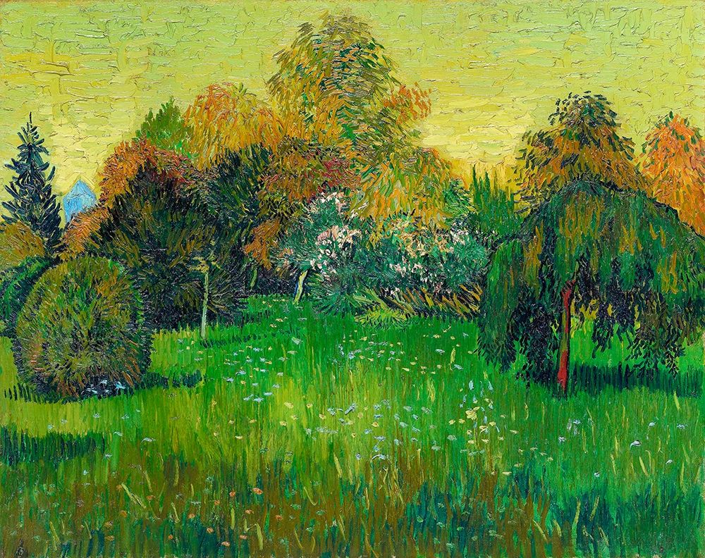 The Poets Garden (1888) art print by Vincent Van Gogh for $57.95 CAD