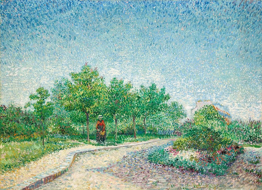 Square Saint-Pierre, Paris (1887) art print by Vincent Van Gogh for $57.95 CAD