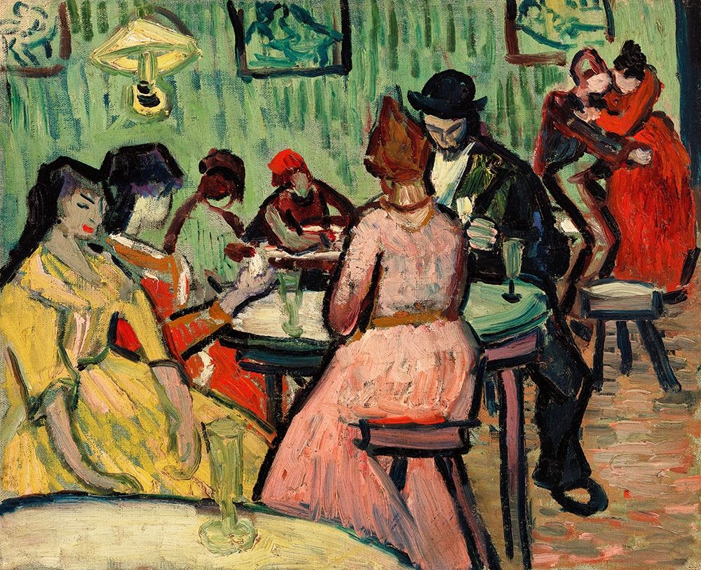 The Brothel (Le Lupanar) (1888) art print by Vincent Van Gogh for $57.95 CAD