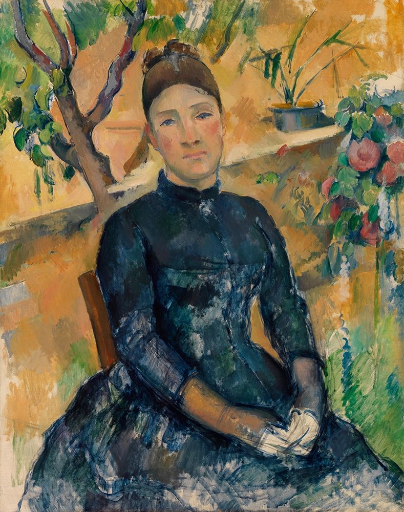 Madame Cézanne art print by Paul Cezanne for $57.95 CAD