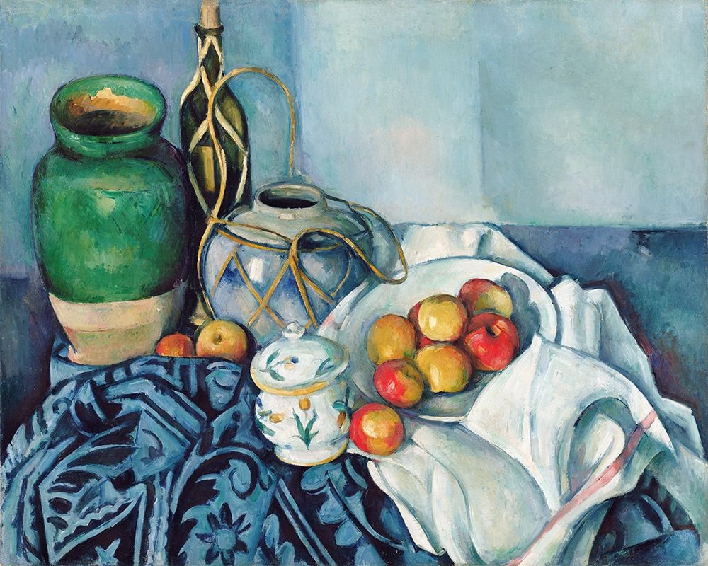 Still Life with Apples art print by Paul Cezanne for $57.95 CAD