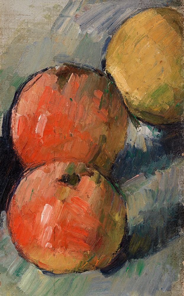 Three Apples art print by Paul Cezanne for $57.95 CAD