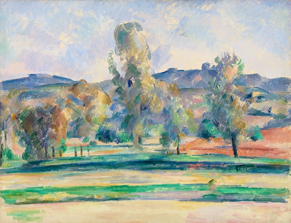 Autumn Landscape art print by Paul Cezanne for $57.95 CAD