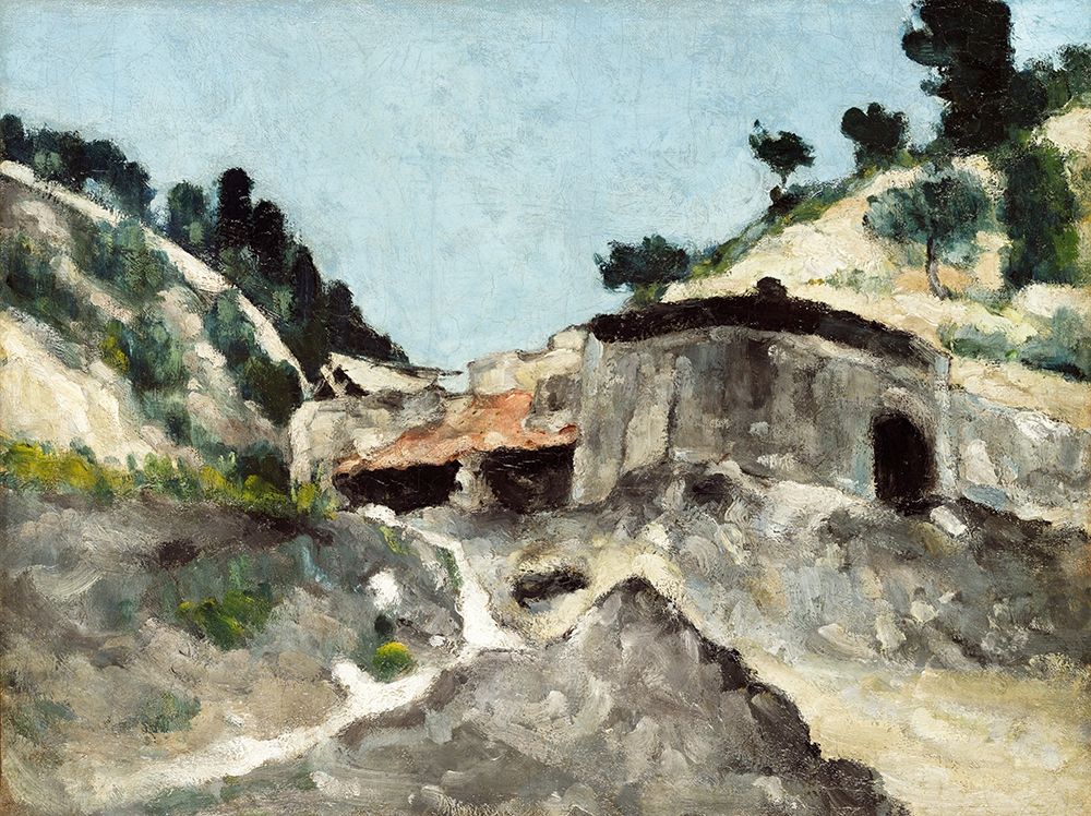 Landscape with Water Mill art print by Paul Cezanne for $57.95 CAD