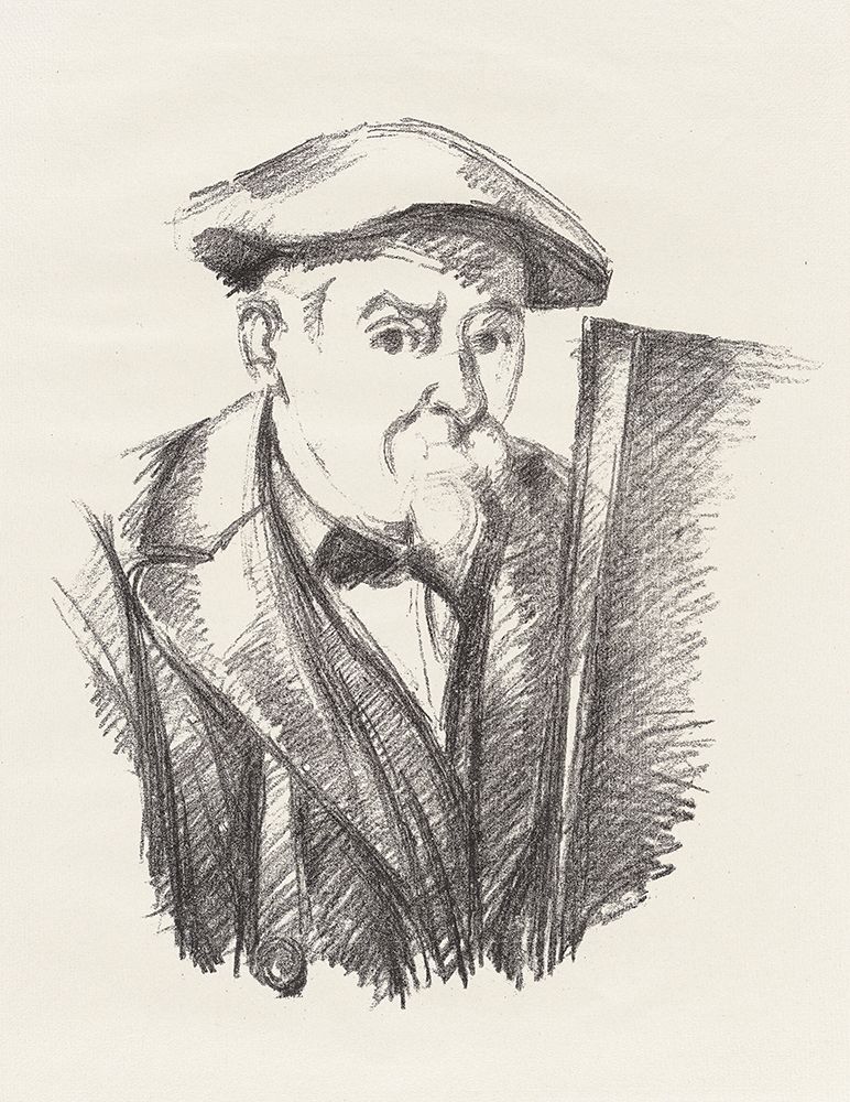 Self-Portrait art print by Paul Cezanne for $57.95 CAD