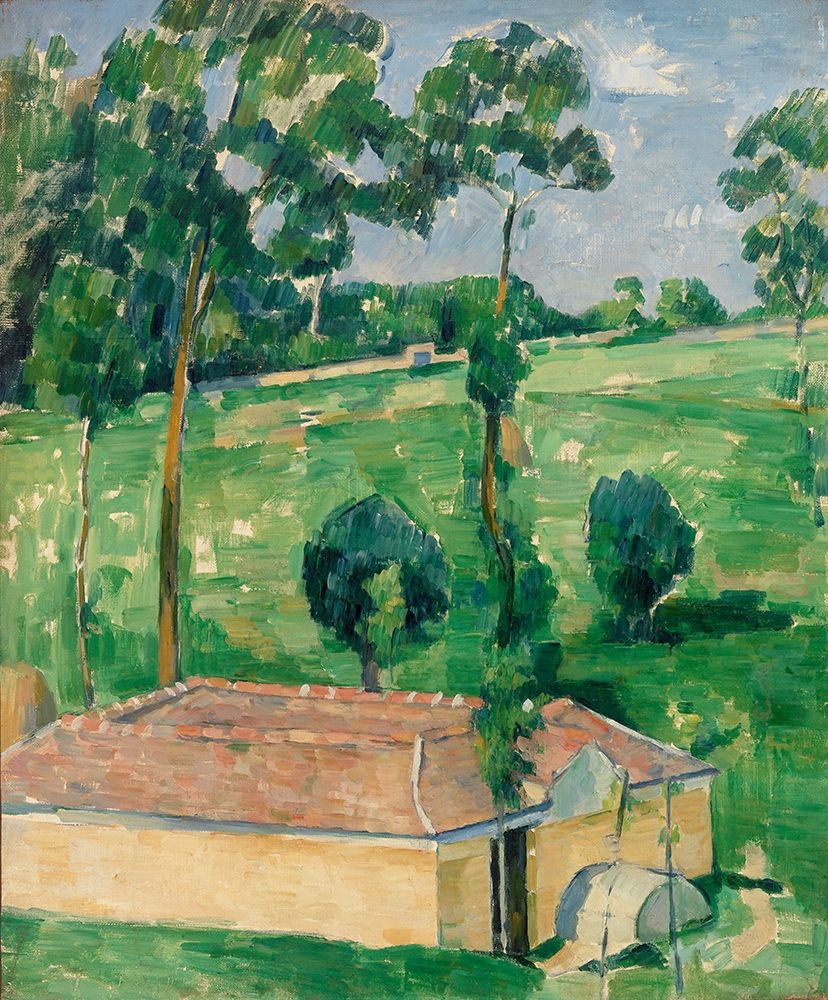 The Spring House art print by Paul Cezanne for $57.95 CAD