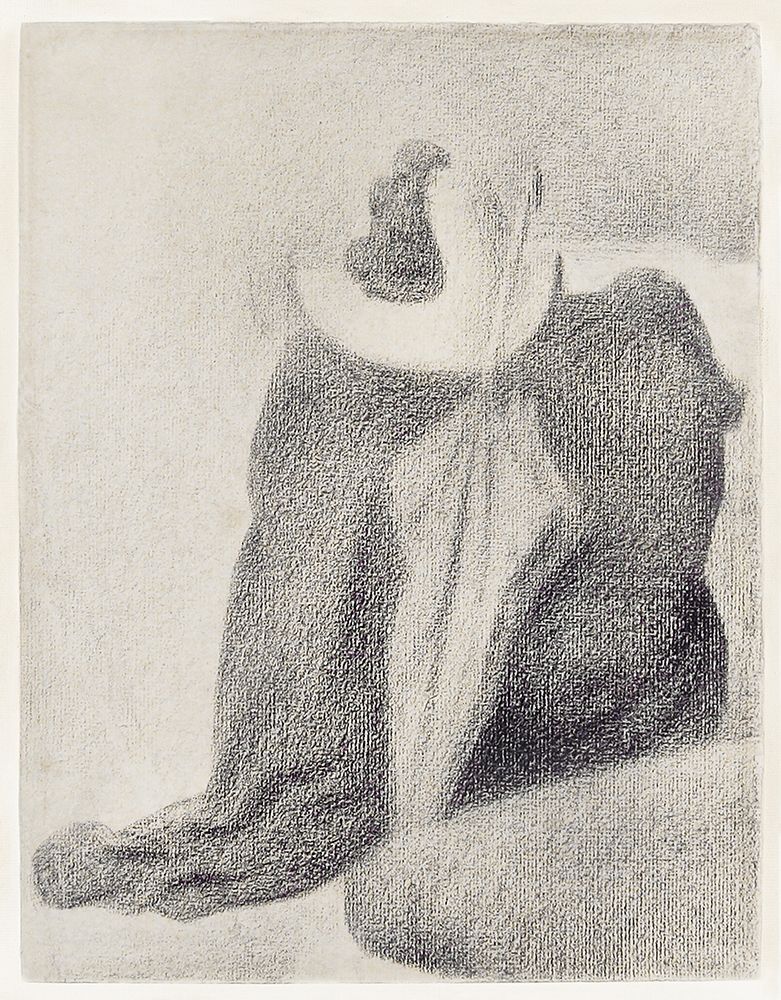 Still Life With Hat, Parasol, and Clothes on a Chair art print by Georges Seurat for $57.95 CAD