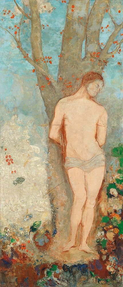 Saint Sebastian art print by Odilon Redon for $57.95 CAD
