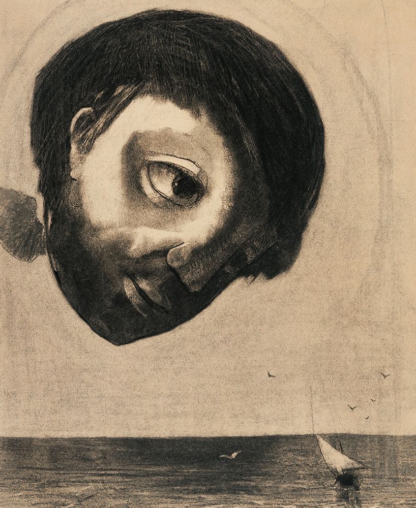 Guardian Spirit of the Waters art print by Odilon Redon for $57.95 CAD