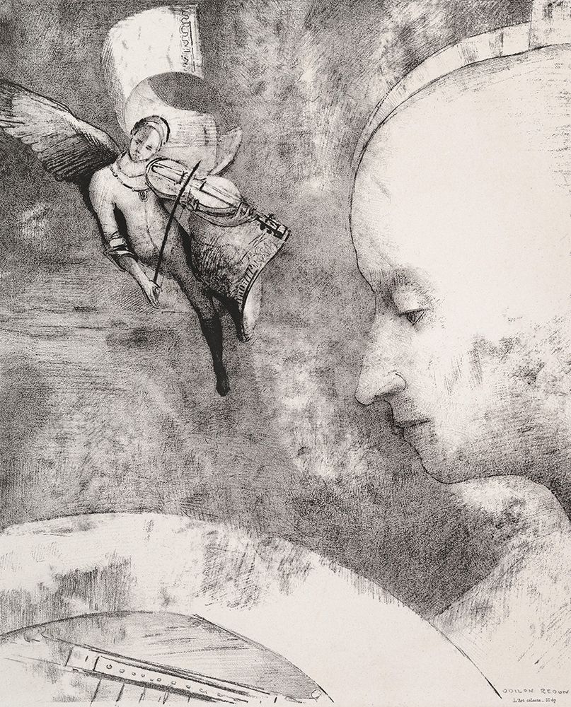 The Celestial Art art print by Odilon Redon for $57.95 CAD