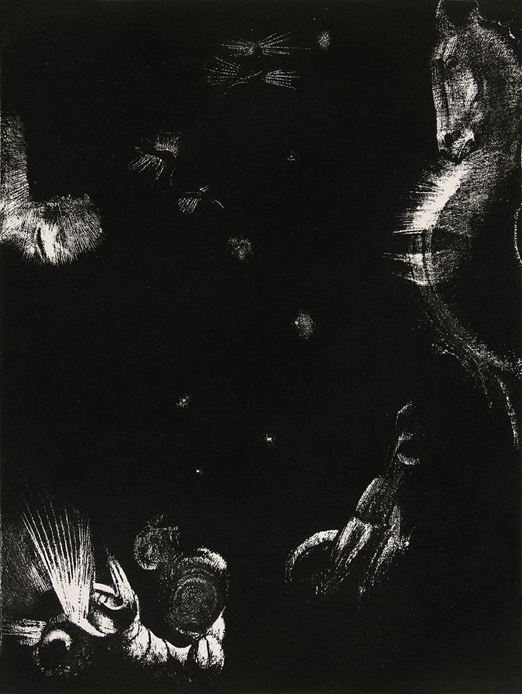 The Different Peoples Who Inhabit the Land and the Sea art print by Odilon Redon for $57.95 CAD