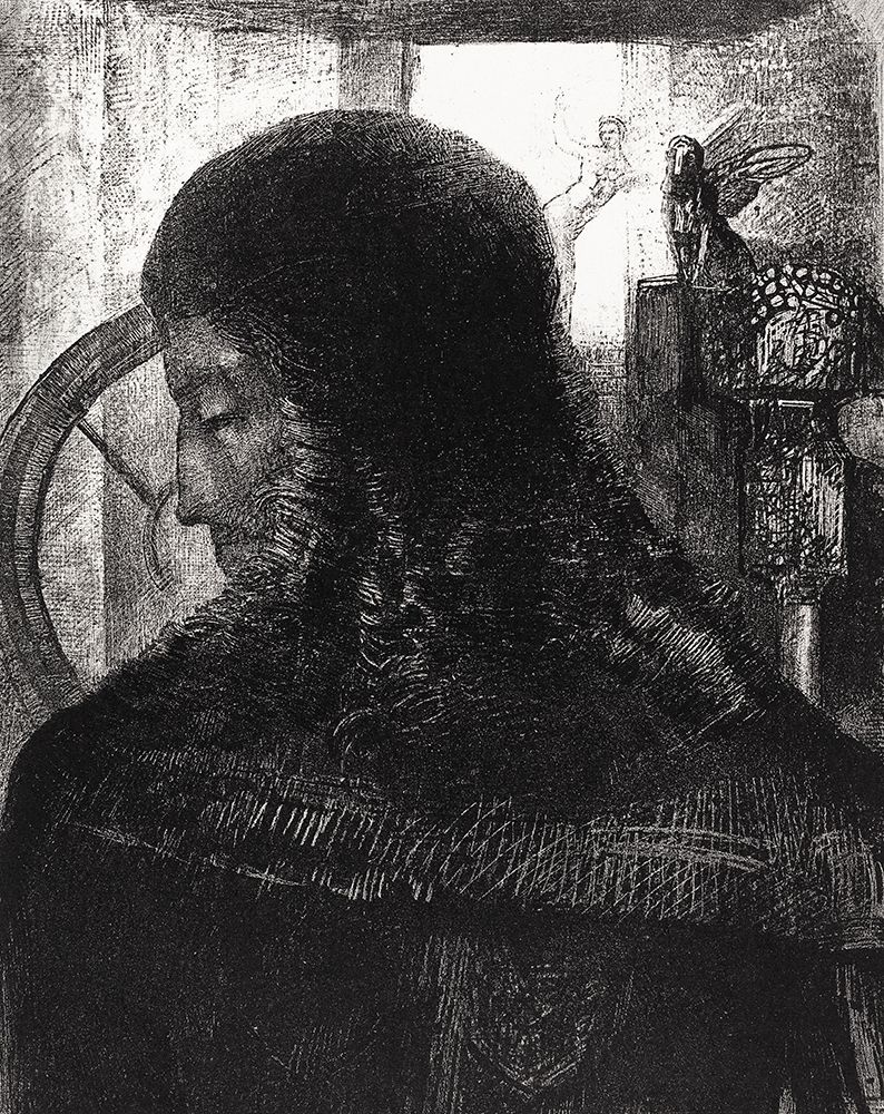 Old Knight art print by Odilon Redon for $57.95 CAD