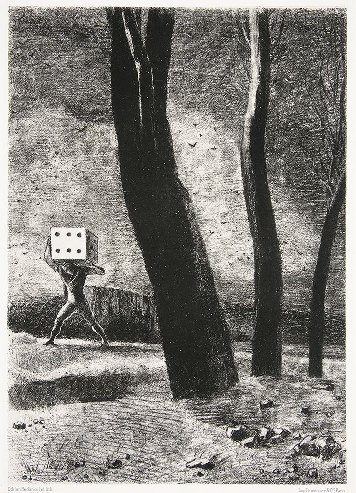 Le Joueur art print by Odilon Redon for $57.95 CAD
