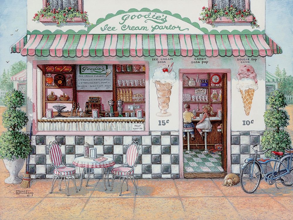 Goodies art print by Janet Kruskamp for $57.95 CAD