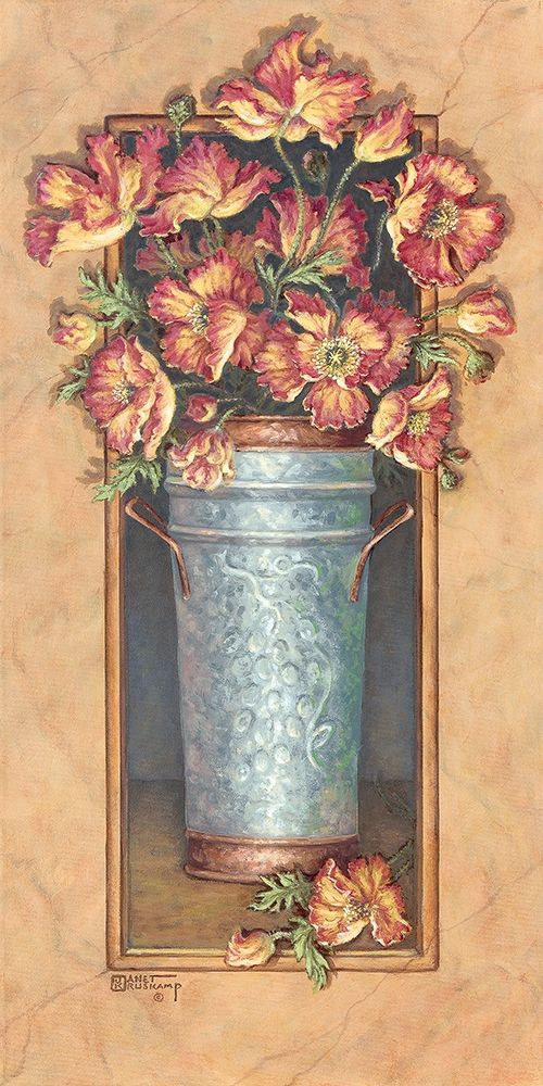 Icelandic Poppies I art print by Janet Kruskamp for $57.95 CAD