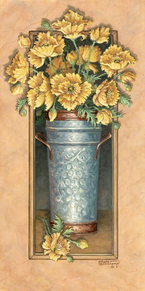 Icelandic Poppies II art print by Janet Kruskamp for $57.95 CAD