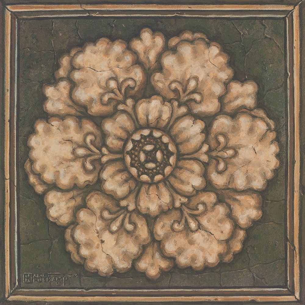 Rosette I art print by Janet Kruskamp for $57.95 CAD