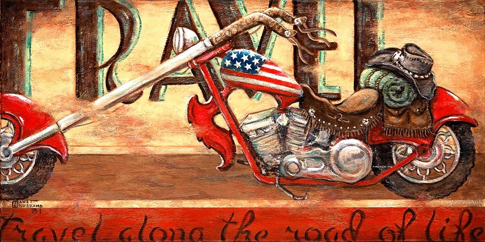 Travel art print by Janet Kruskamp for $57.95 CAD