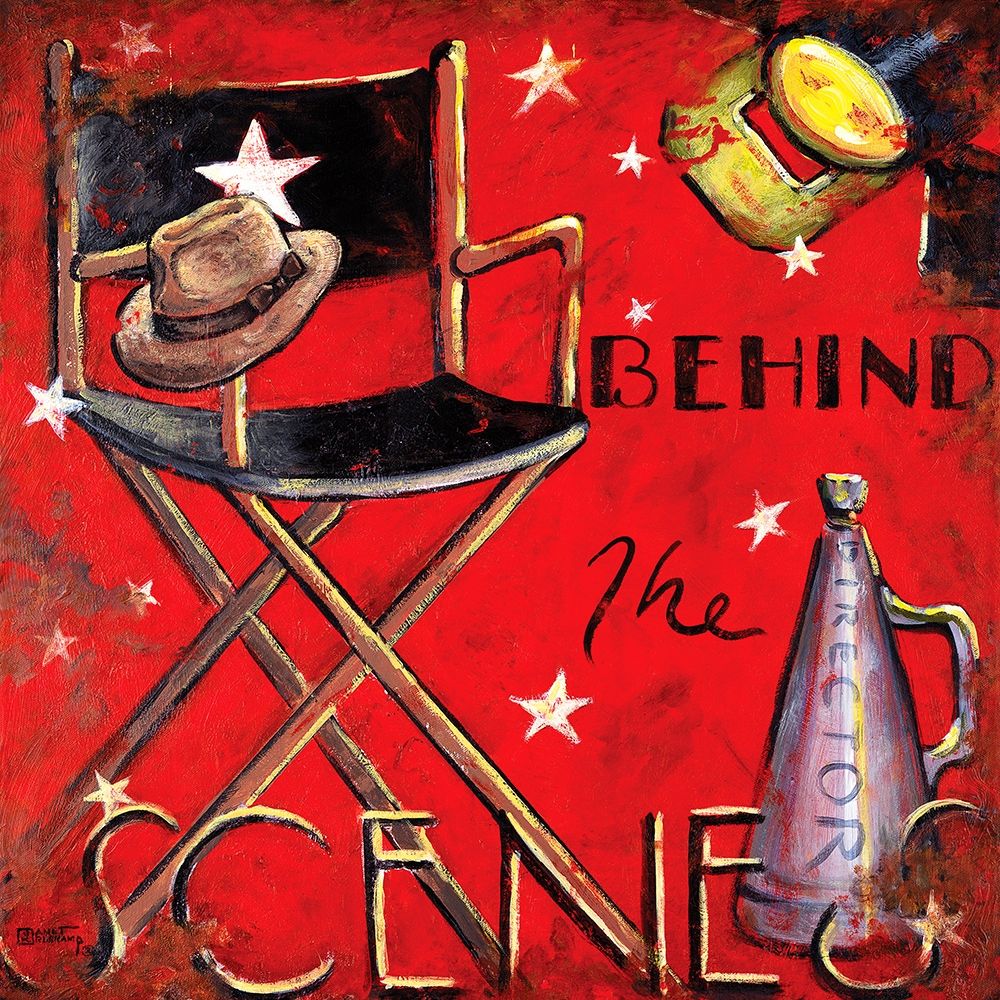Behind The Scenes art print by Janet Kruskamp for $57.95 CAD