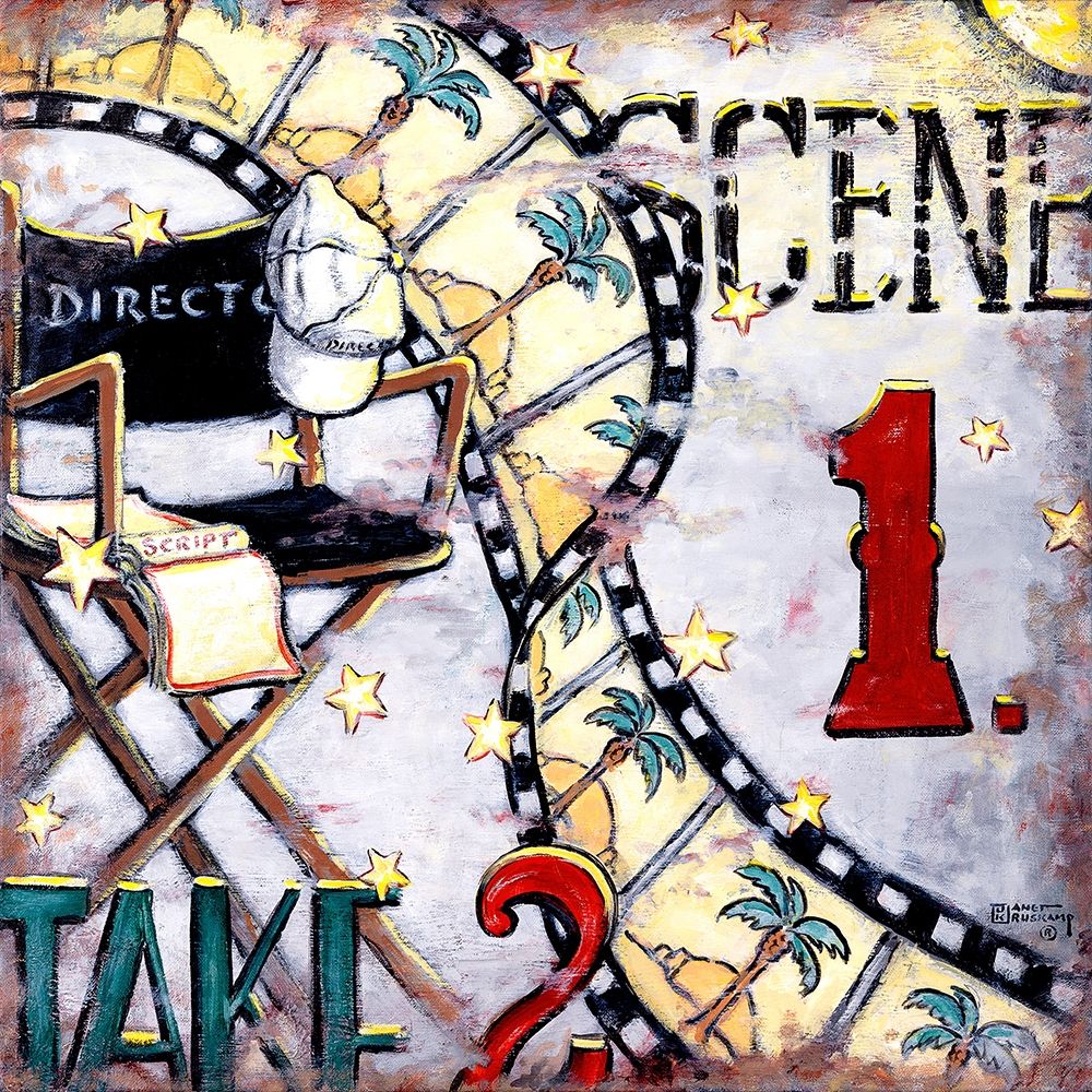 Scene I Take 2 art print by Janet Kruskamp for $57.95 CAD