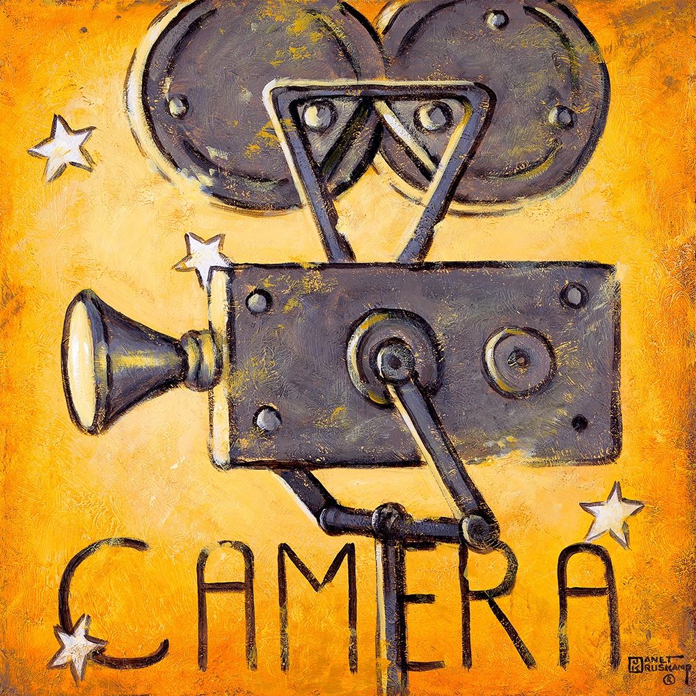 Camera art print by Janet Kruskamp for $57.95 CAD