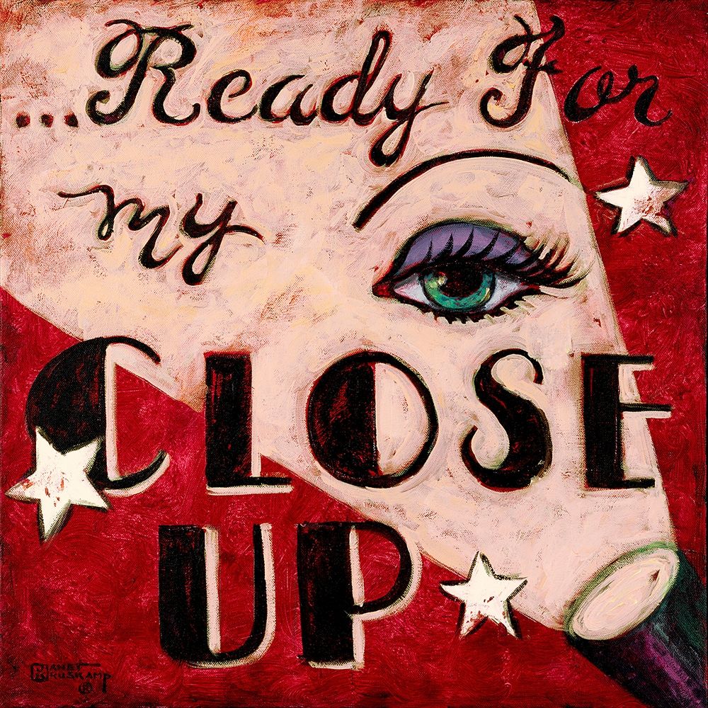 Close Up art print by Janet Kruskamp for $57.95 CAD