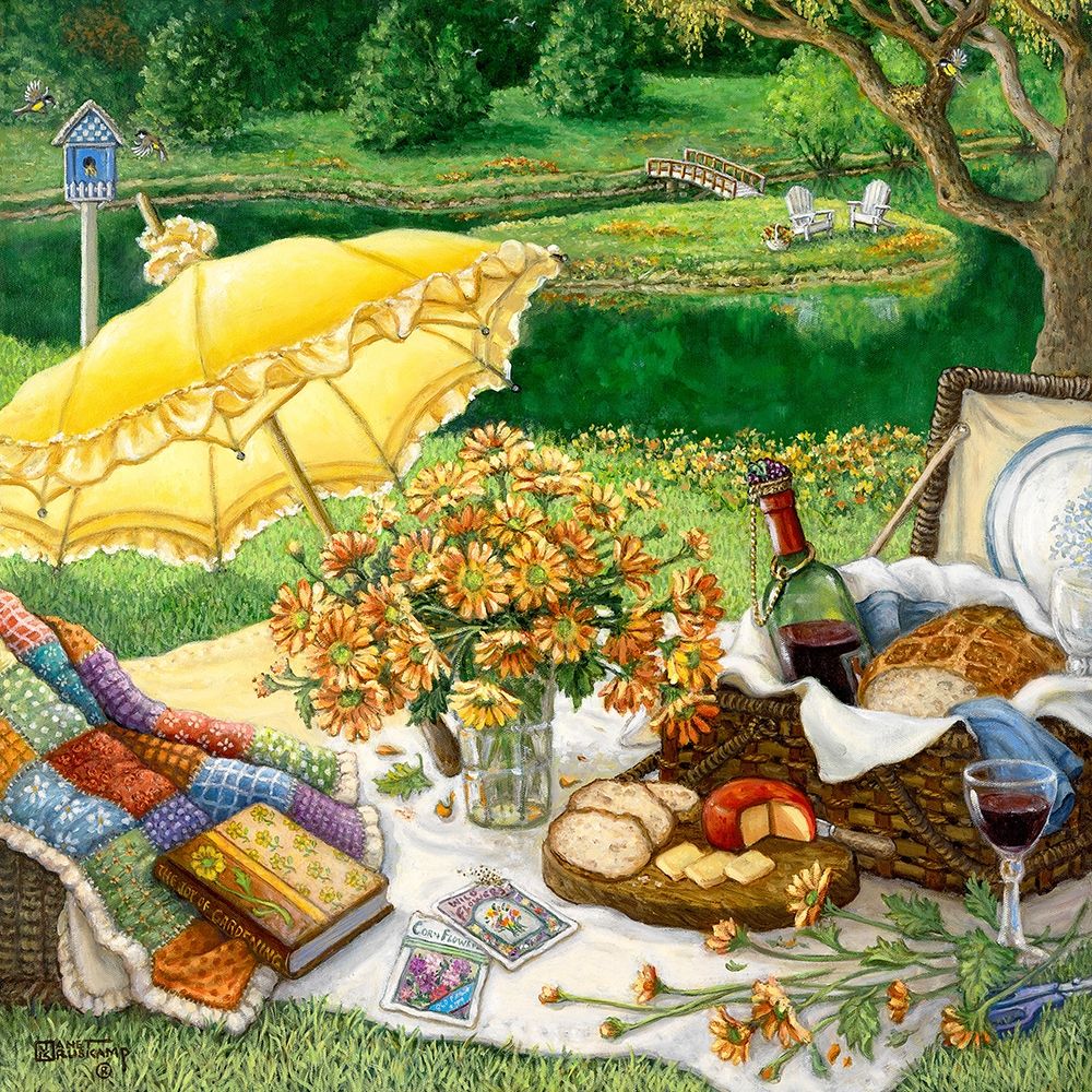 A Lazy Daisy Afternoon art print by Janet Kruskamp for $57.95 CAD