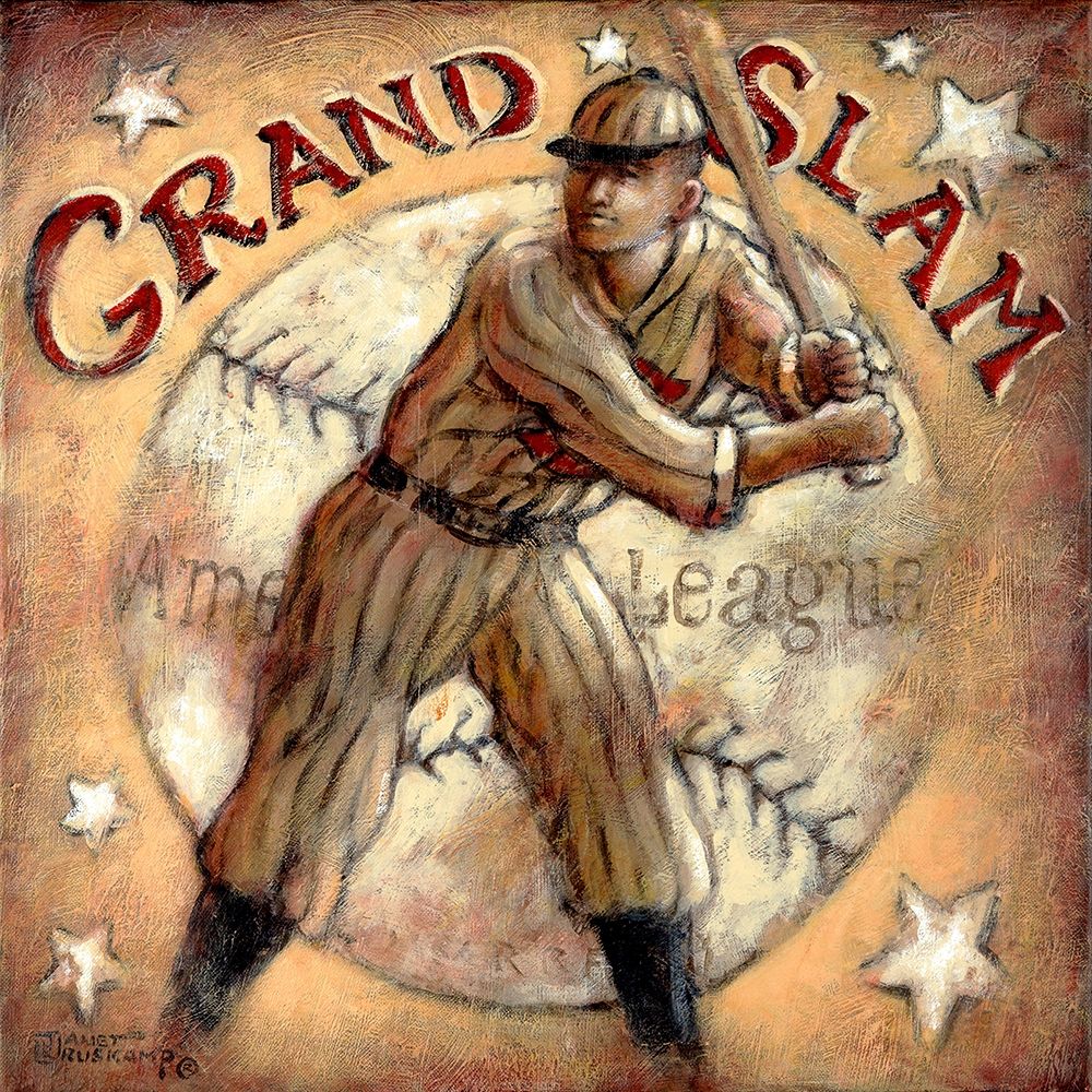 Grand Slam art print by Janet Kruskamp for $57.95 CAD