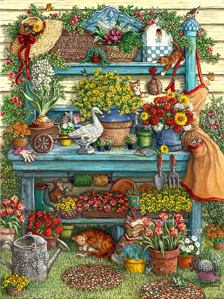 Welcome to Spring art print by Janet Kruskamp for $57.95 CAD