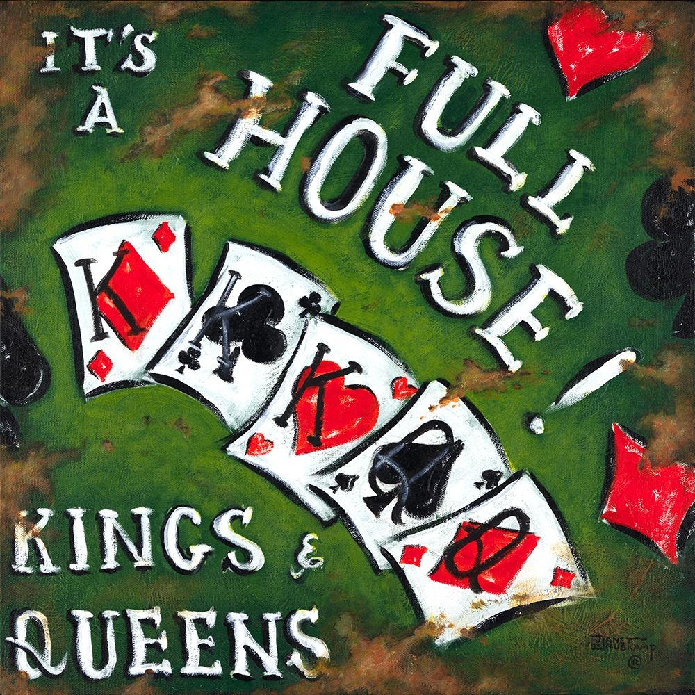 Full House art print by Janet Kruskamp for $57.95 CAD