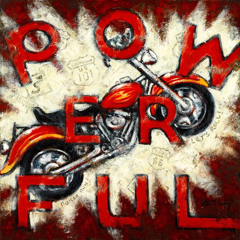 Powerful art print by Janet Kruskamp for $57.95 CAD