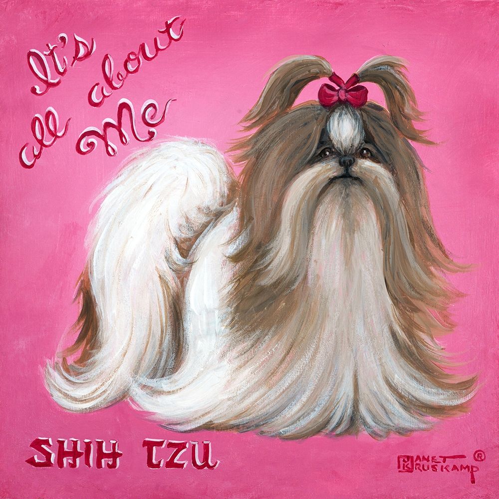 Its All About Me art print by Janet Kruskamp for $57.95 CAD