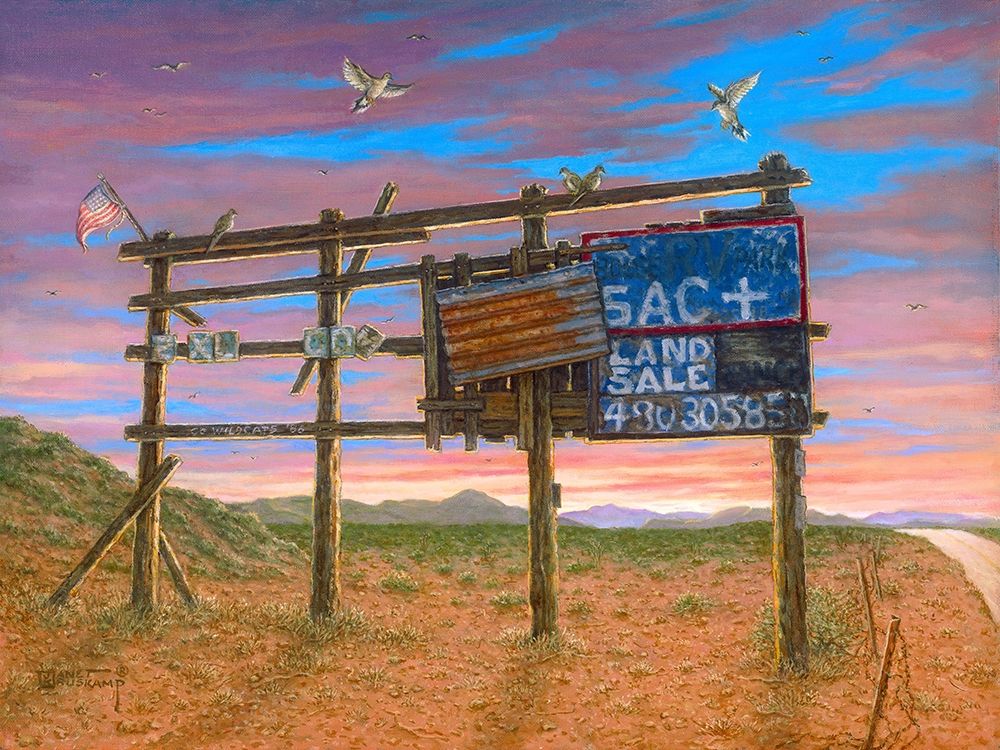 Desert Sentinel art print by Janet Kruskamp for $57.95 CAD