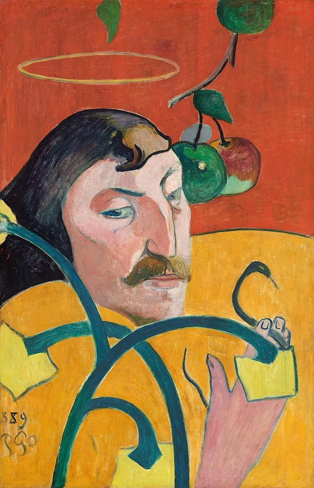 Self-Portrait art print by Paul Gauguin for $57.95 CAD