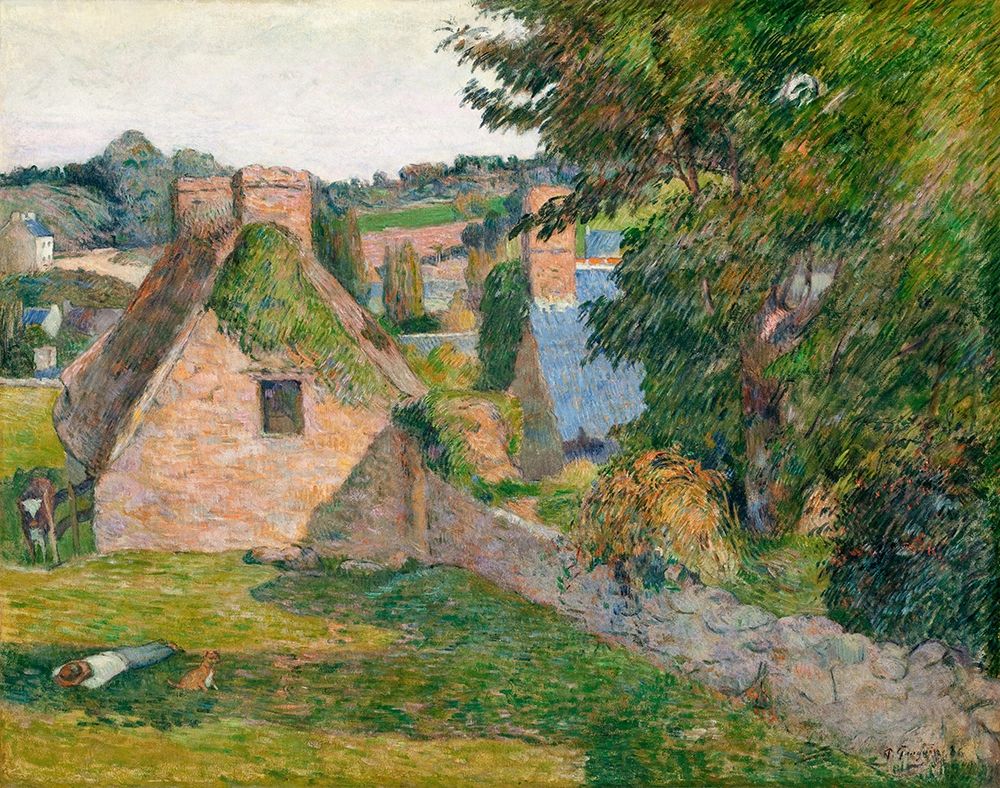 The Field of Derout-Lollichon art print by Paul Gauguin for $57.95 CAD