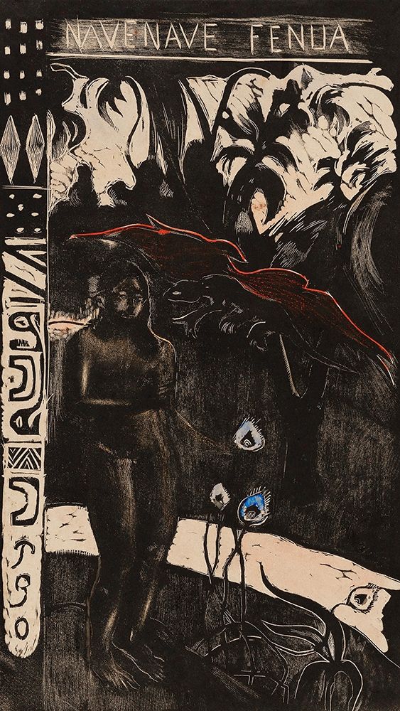 Delightful Land (Nave nave fenua), from the Noa Noa Suite art print by Paul Gauguin for $57.95 CAD