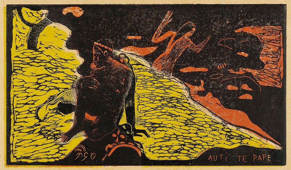 Women at the River (Auti te pape), from the Noa Noa Suite art print by Paul Gauguin for $57.95 CAD