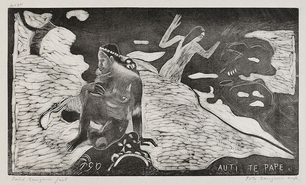 Women at the River (Auti te pape) from the Noa Noa Suite art print by Paul Gauguin for $57.95 CAD