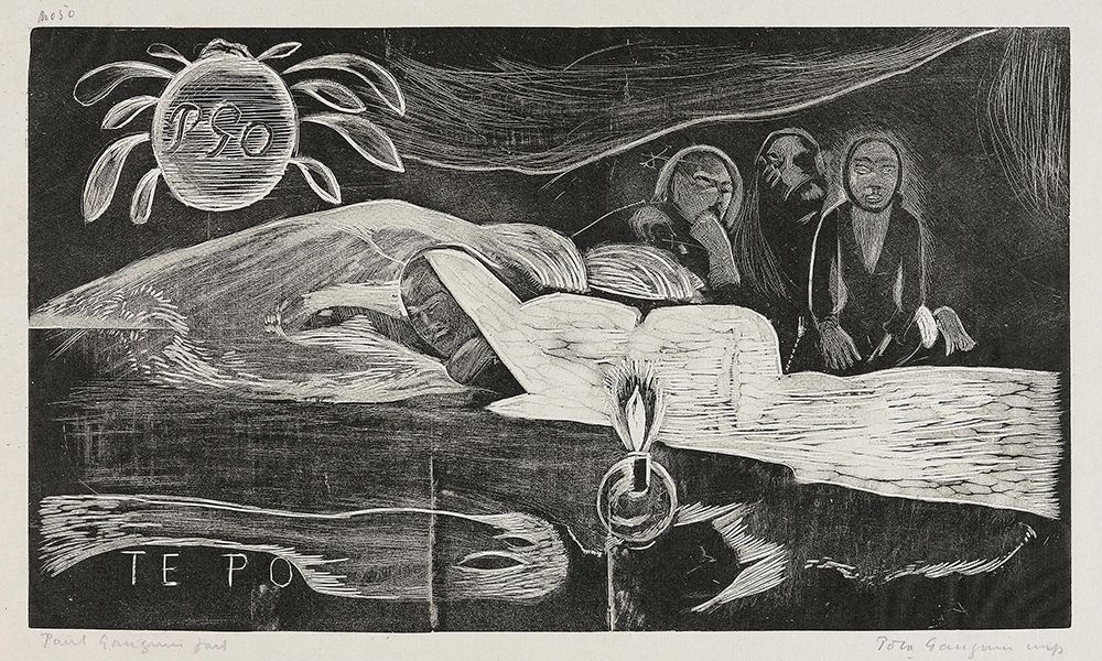 Te po (The Night), from the Noa Noa Suite art print by Paul Gauguin for $57.95 CAD