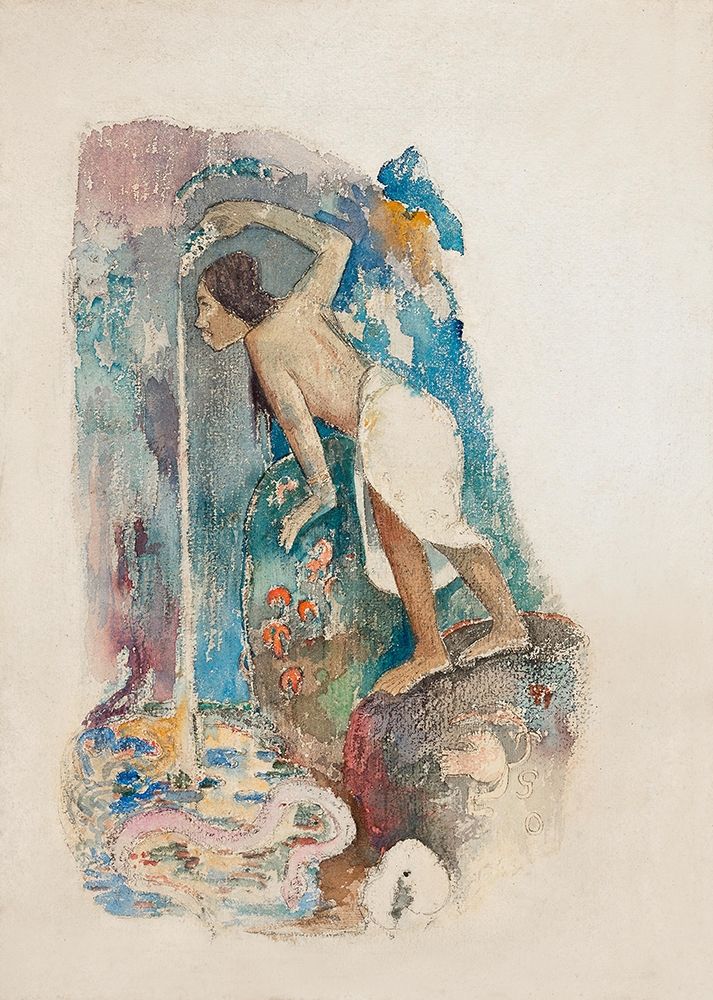 Pape moe art print by Paul Gauguin for $57.95 CAD