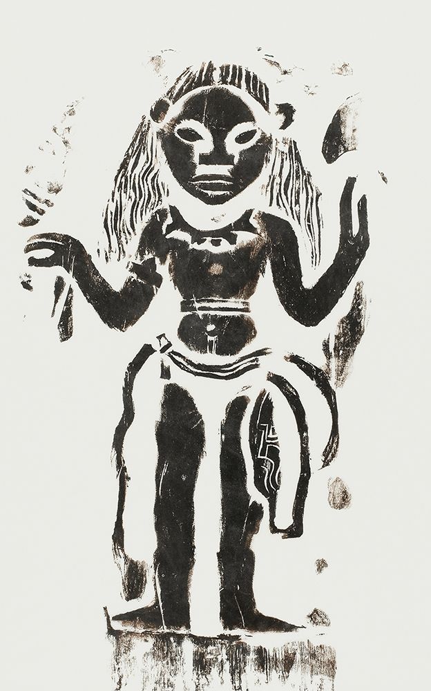 Hina art print by Paul Gauguin for $57.95 CAD