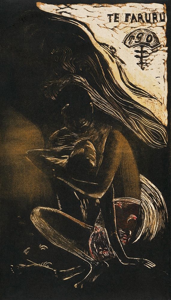Here We Make Love (Te faruru), from the Noa Noa Suite art print by Paul Gauguin for $57.95 CAD