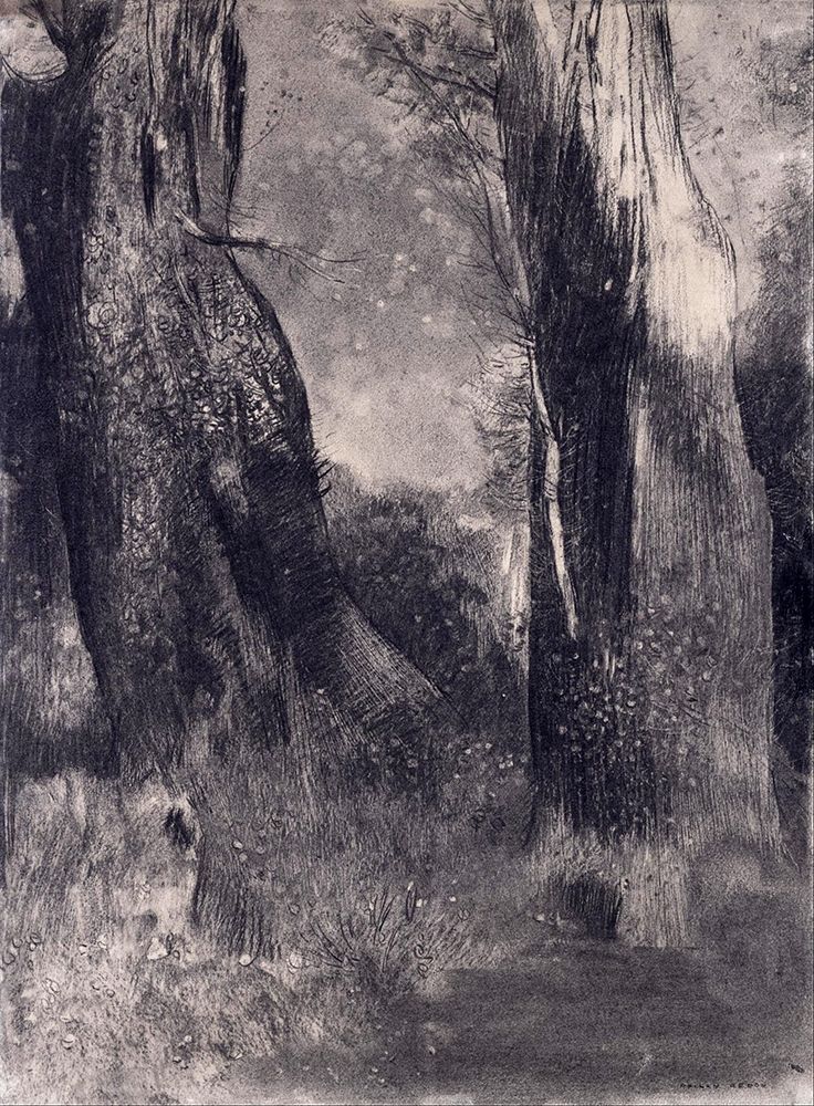 The Trees art print by Odilon Redon for $57.95 CAD