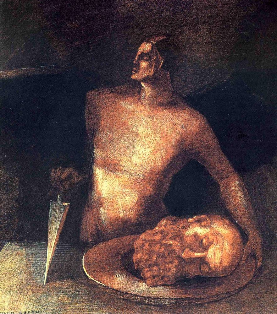 Angel Executions art print by Odilon Redon for $57.95 CAD