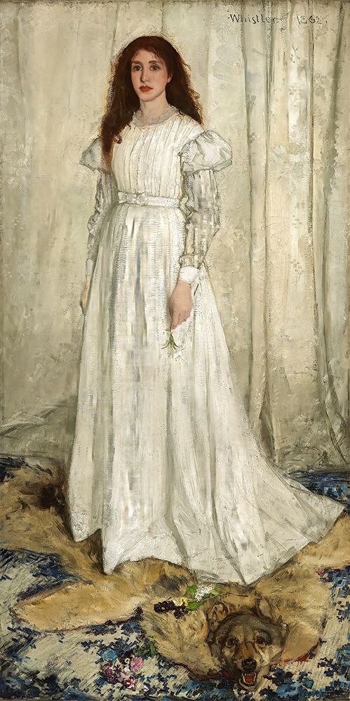 Symphony in White, No. 1 The White Girl 1862 art print by James McNeill Whistler for $57.95 CAD