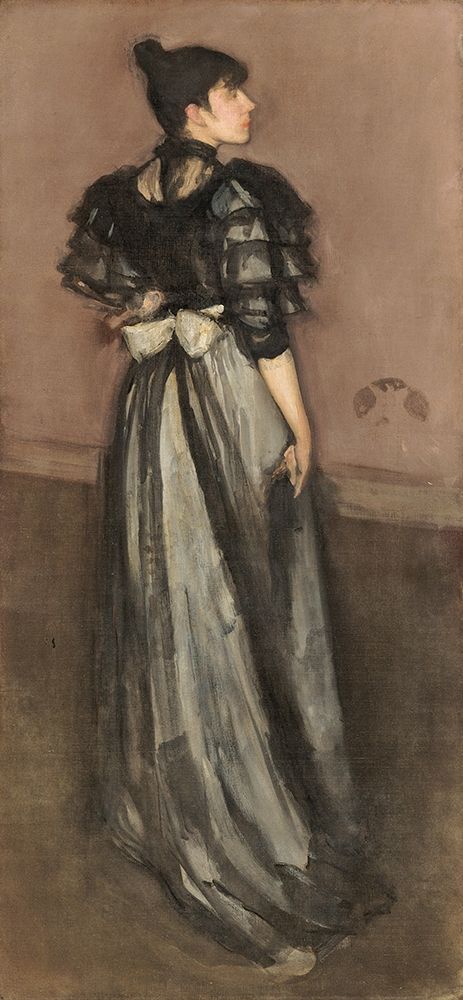 Mother of Pearl and Silver, The Andalusian 1888 art print by James McNeill Whistler for $57.95 CAD