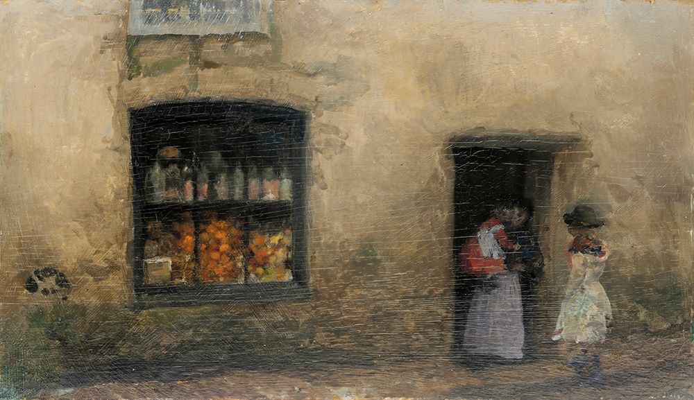 An Orange Note, Sweet Shop 1883 art print by James McNeill Whistler for $57.95 CAD