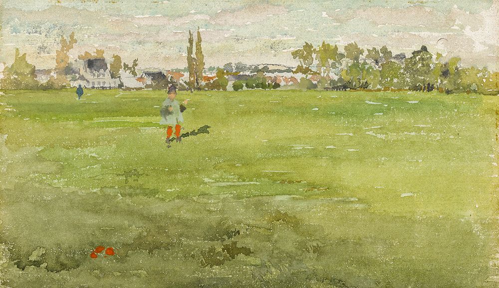 Green and Silver Beaulieu, Touraine art print by James McNeill Whistler for $57.95 CAD