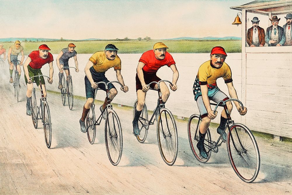 Wheelman in a Red Hot Finish art print by John Cameron for $57.95 CAD