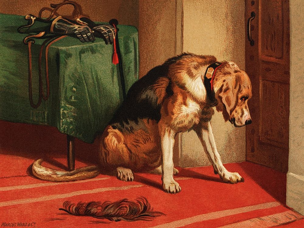 Suspense art print by Sir Edwin Landseer for $57.95 CAD
